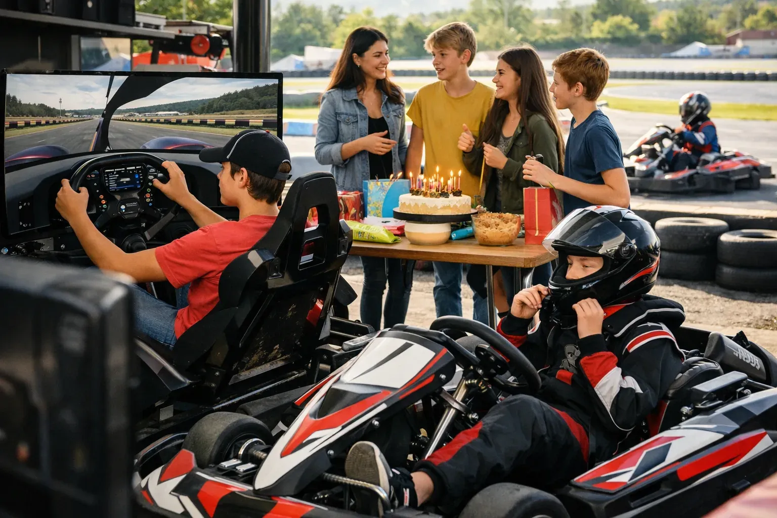 Comment organiser un anniversaire ado karting sans stress