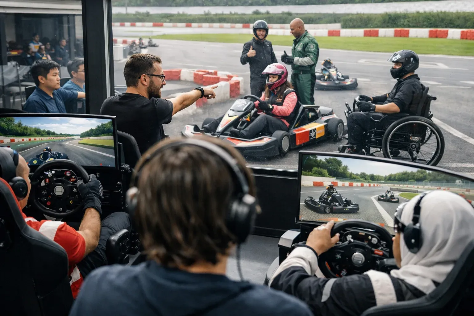 Comment réussir une soirée challenge racing sans exclure personne ?