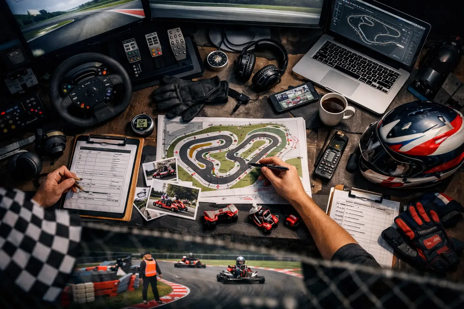 Un challenge karting entreprise réussi se prépare en amont