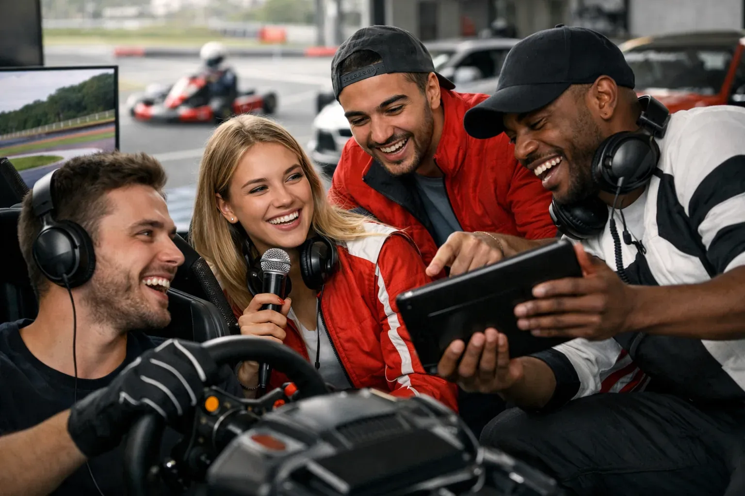 Un karaoké pour un groupe d’amis se prépare sans pression